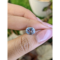 2.43 Ct. Blue Sapphire from Ceylon (Sri Lanka) Life Style