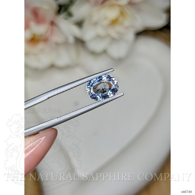 2.43 Ct. Blue Sapphire from Ceylon (Sri Lanka)