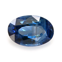 0.56 Ct.Tw. Oval Sapphire