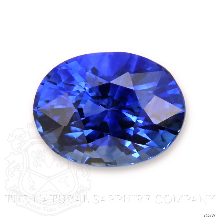 0.88 Ct. Blue Sapphire from Ceylon (Sri Lanka)