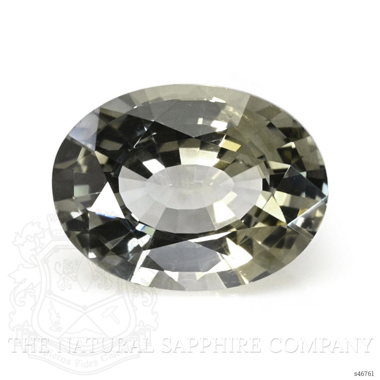 1.37 Ct. Yellowish Green Sapphire from Ceylon (Sri Lanka)