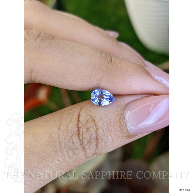 1.13 Ct. Purplish Blue Sapphire from Ceylon (Sri Lanka)