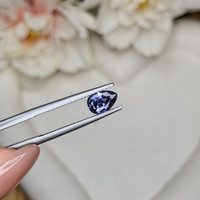 0.92 Ct. Bluish Purple Sapphire from Ceylon (Sri Lanka) Life Style