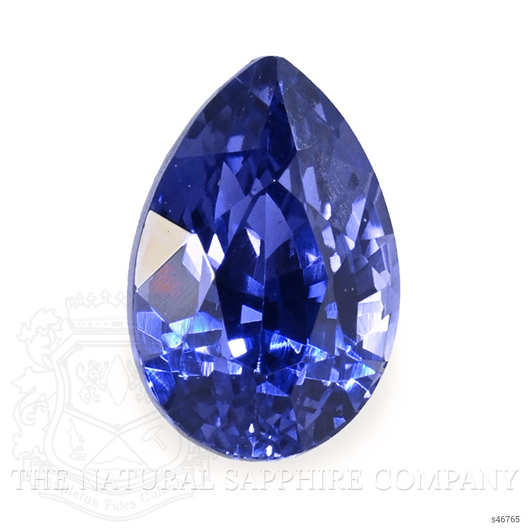 0.65 Ct. Purplish Blue Sapphire from Ceylon (Sri Lanka)