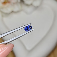 0.65 Ct. Purplish Blue Sapphire from Ceylon (Sri Lanka) Life Style