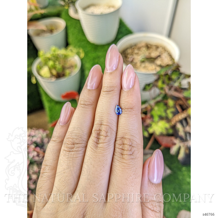 0.50 Ct. Bi Color / Parti Sapphire from Ceylon (Sri Lanka)