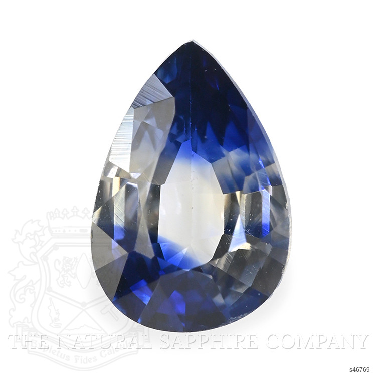 0.51 Ct. Bi Color / Parti Sapphire from Ceylon (Sri Lanka)