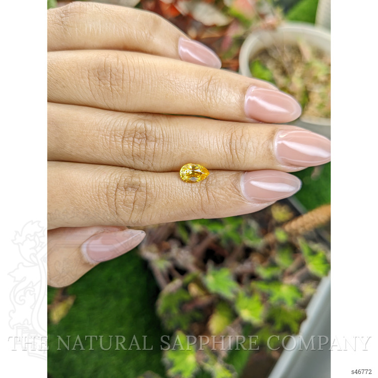 1.32 Ct. Yellow Sapphire from Ceylon (Sri Lanka)