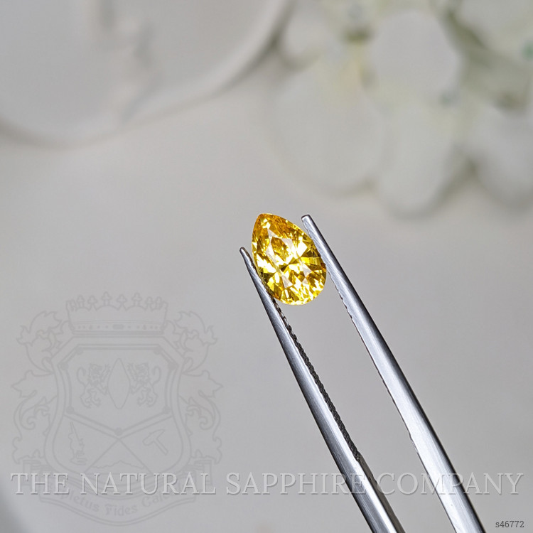 1.32 Ct. Yellow Sapphire from Ceylon (Sri Lanka)