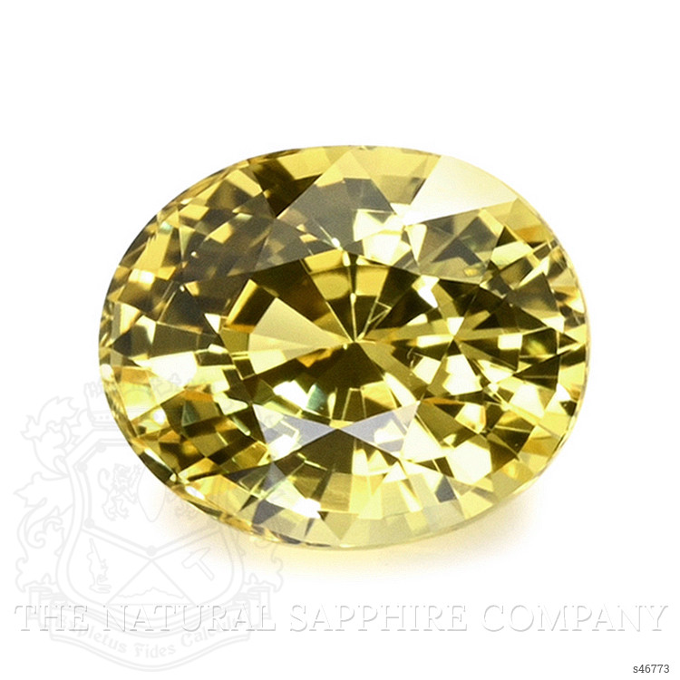1.57 Ct. Yellow Sapphire from Ceylon (Sri Lanka)