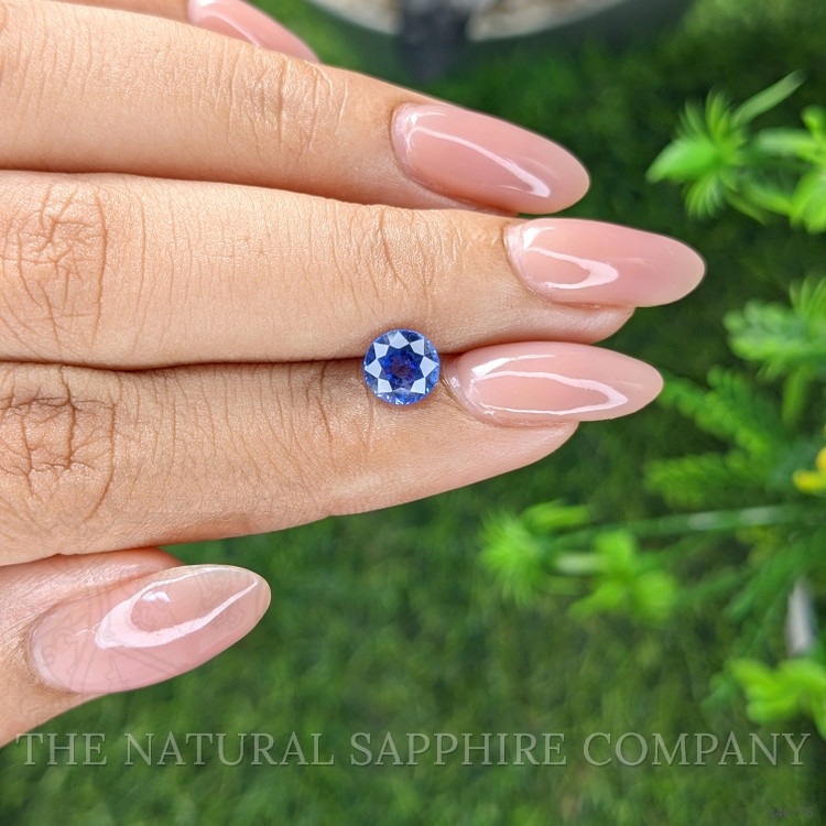 1.21 Ct. Blue Sapphire from Ceylon (Sri Lanka)