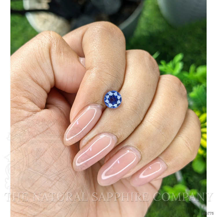 1.21 Ct. Blue Sapphire from Ceylon (Sri Lanka)