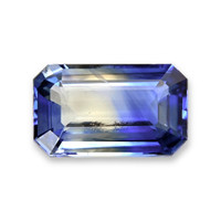 1.64 Ct. Bi Color / Parti Sapphire from Ceylon (Sri Lanka) Video
