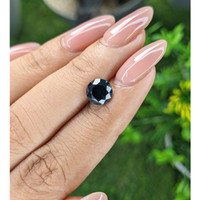 1.91 Ct. Bluish Green Sapphire from Madagascar Life Style