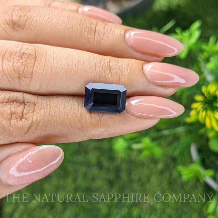 5.97 Ct. Greenish Blue Sapphire from Madagascar