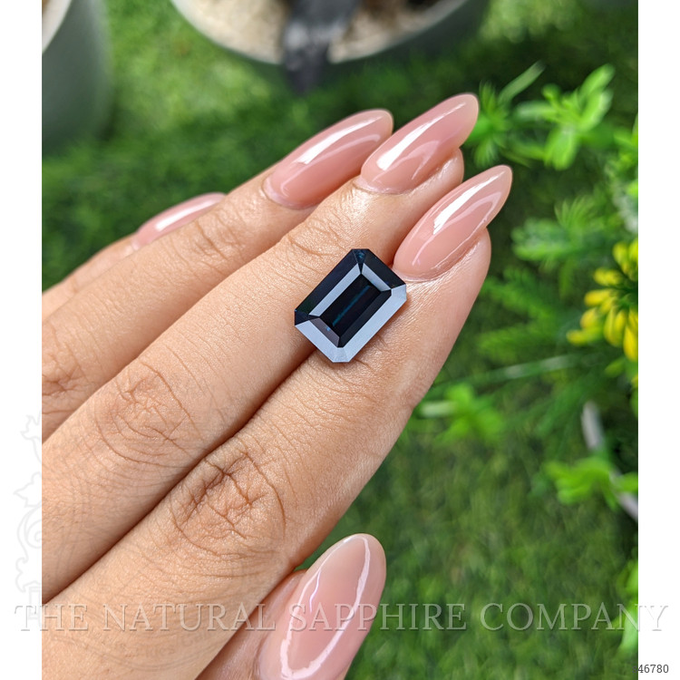 5.97 Ct. Greenish Blue Sapphire from Madagascar