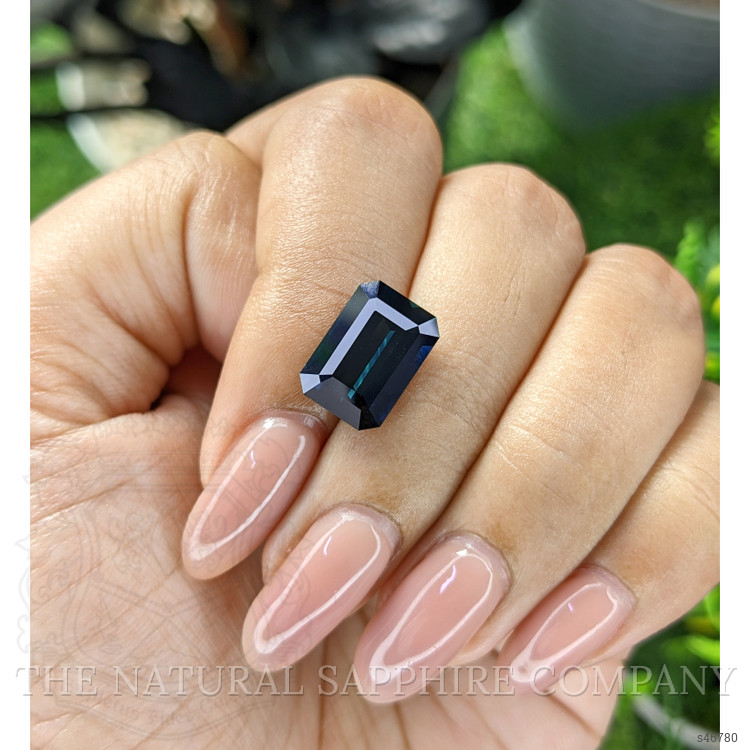 5.97 Ct. Greenish Blue Sapphire from Madagascar