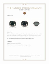 5.03 Ct. Color Change Sapphire from Ceylon (Sri Lanka) Appraisal