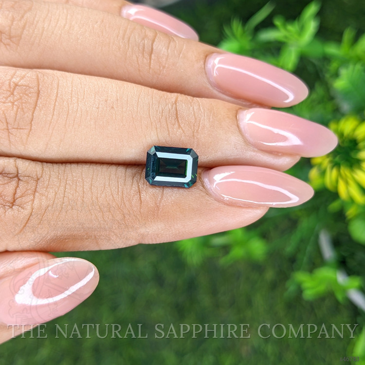2.18 Ct. Bluish Green Sapphire from Madagascar