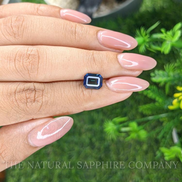 1.91 Ct. Greenish Blue Sapphire from Madagascar