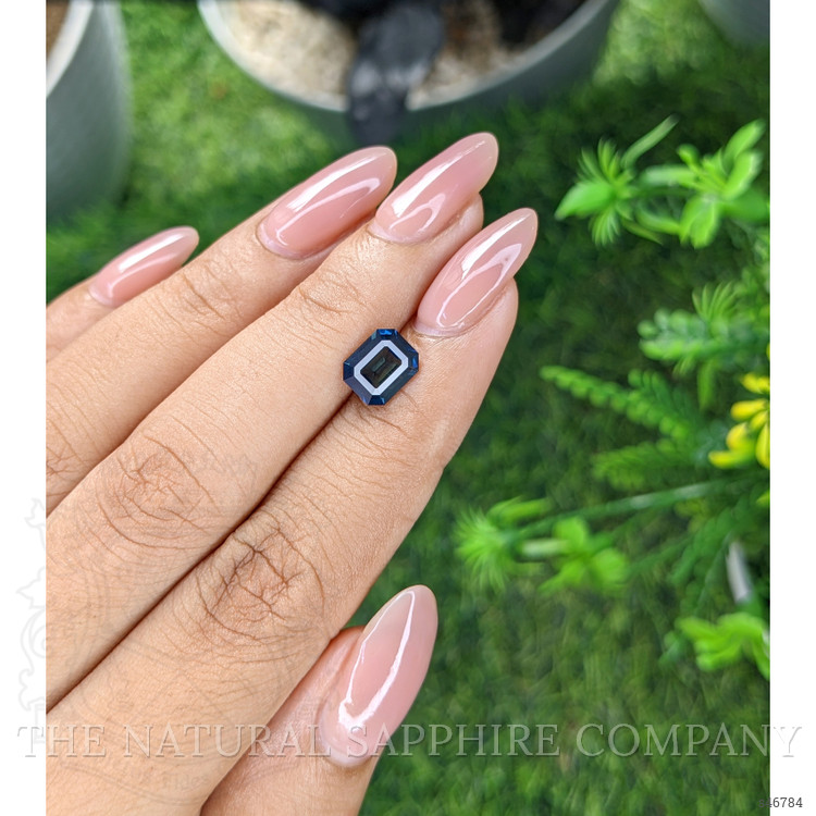 1.91 Ct. Greenish Blue Sapphire from Madagascar