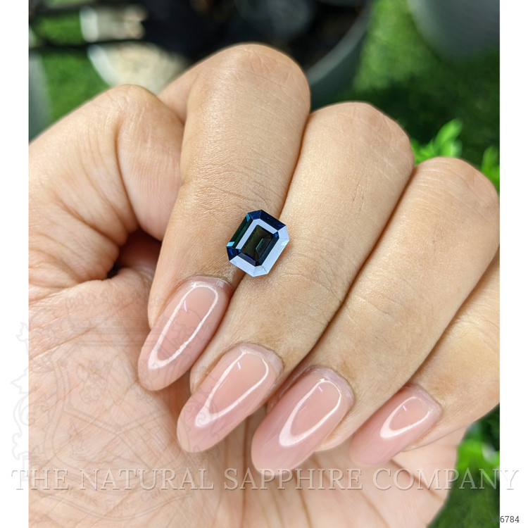 1.91 Ct. Greenish Blue Sapphire from Madagascar