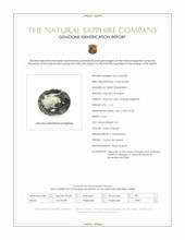 1.13 Ct. Color Change Sapphire from Ceylon (Sri Lanka) Scan Report