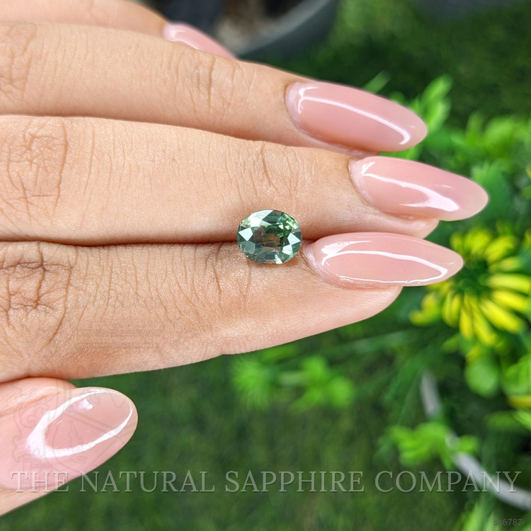 2.01 Ct. Green Sapphire from Madagascar