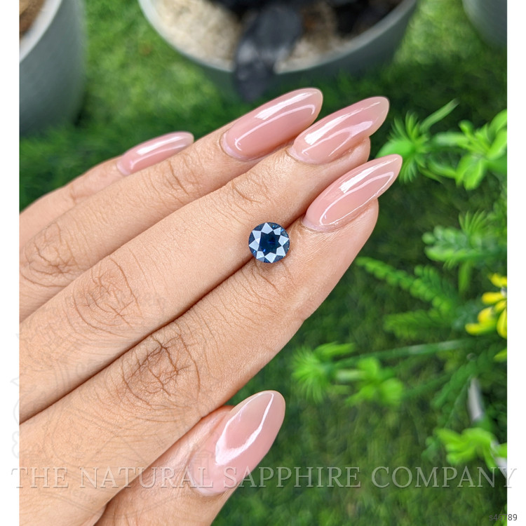 1.57 Ct. Greenish Blue Sapphire from Madagascar