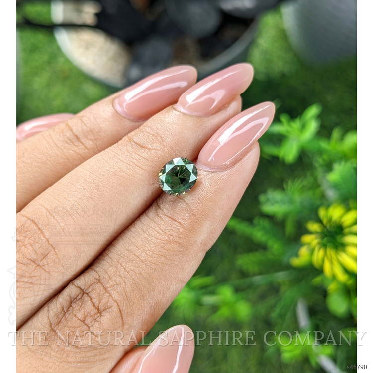 2.07 Ct. Green Sapphire from Madagascar