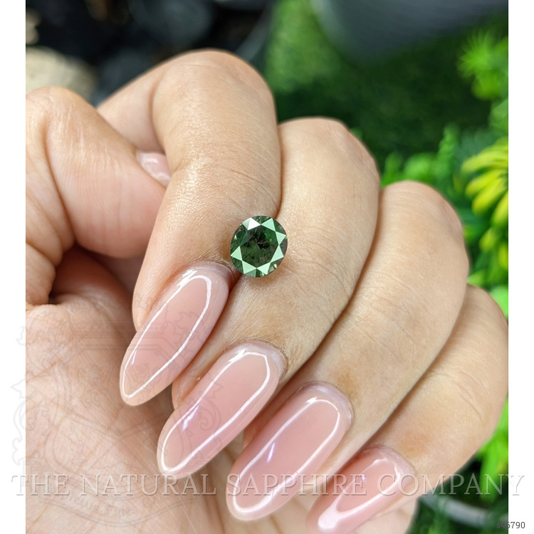 2.07 Ct. Green Sapphire from Madagascar