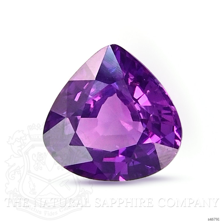0.82 Ct. Pinkish Purple Sapphire from Ceylon (Sri Lanka)