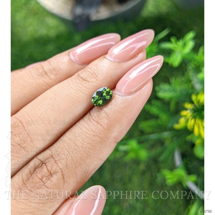 1.08 Ct. Green Sapphire from Madagascar