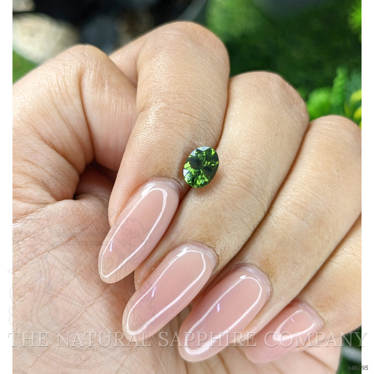 1.08 Ct. Green Sapphire from Madagascar