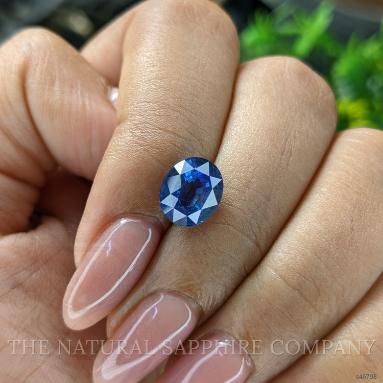 3.04 Ct. Blue Sapphire from Madagascar