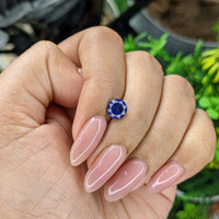 1.17 Ct. Blue Sapphire from Madagascar Life Style