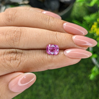 2.01 Ct. Pink Sapphire from Madagascar Life Style