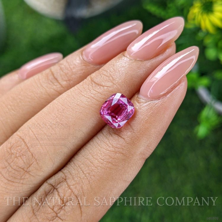 3.04 Ct. Purplish Pink Sapphire from Madagascar