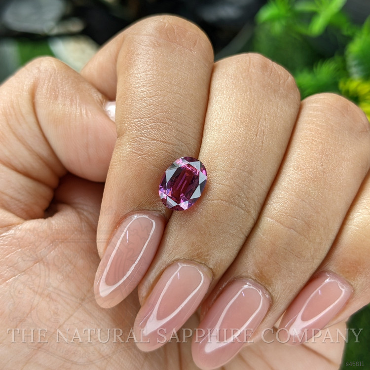 2.22 Ct. Purplish Pink Sapphire from Madagascar