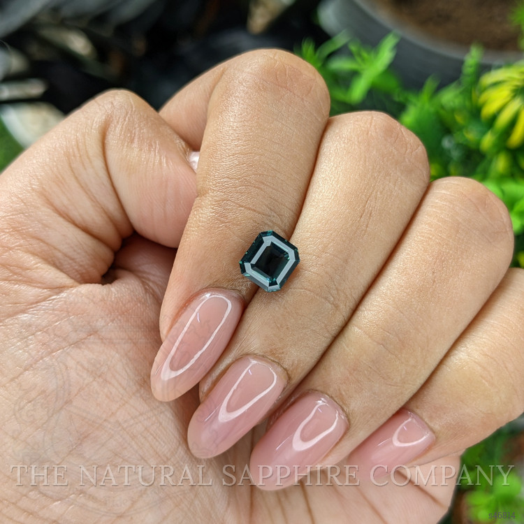 2.04 Ct. Bluish Green Sapphire from Kenya