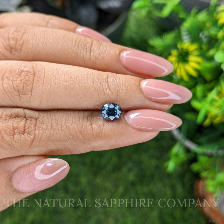 1.20 Ct. Greenish Blue Sapphire from Kenya