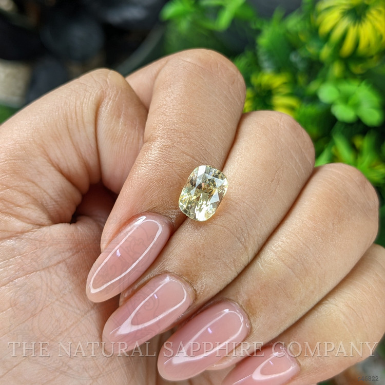 3.09 Ct. Yellow Sapphire from Ceylon (Sri Lanka)