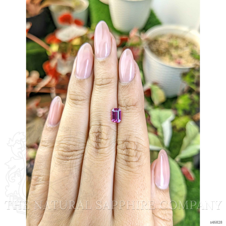 1.19 Ct. Purplish Pink Sapphire from Ceylon (Sri Lanka)