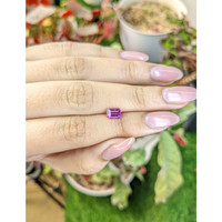 1.19 Ct. Purplish Pink Sapphire from Ceylon (Sri Lanka) Life Style