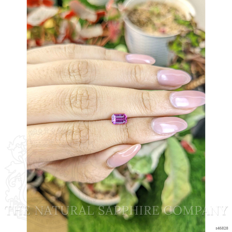 1.19 Ct. Purplish Pink Sapphire from Ceylon (Sri Lanka)