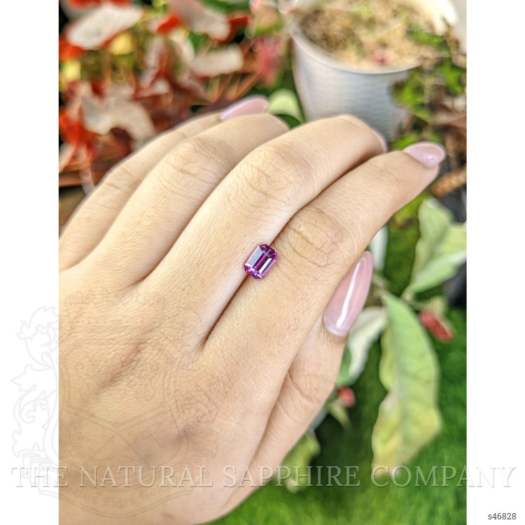 1.19 Ct. Purplish Pink Sapphire from Ceylon (Sri Lanka)