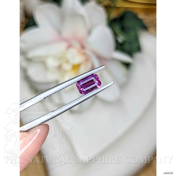 1.19 Ct. Purplish Pink Sapphire from Ceylon (Sri Lanka)