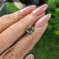 1.57 Ct. Bi Color / Parti Sapphire from Madagascar Life Style