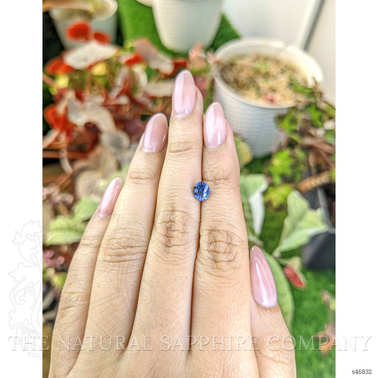 1.06 Ct. Blue Sapphire from Ceylon (Sri Lanka)