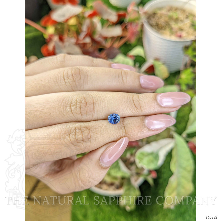 1.06 Ct. Blue Sapphire from Ceylon (Sri Lanka)